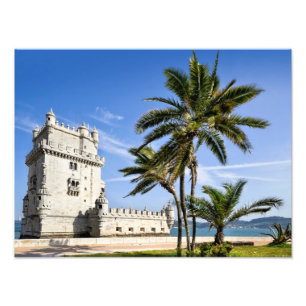 Belém Tower photo, Lisbon, Portugal Photo Print