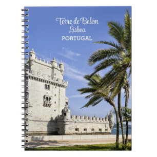 Belém Tower photo near river Tagus, Lisbon Notebook