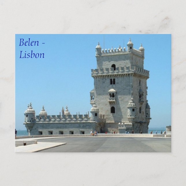 Belen Tower - Lisboa - Portugal Postcard (Front)