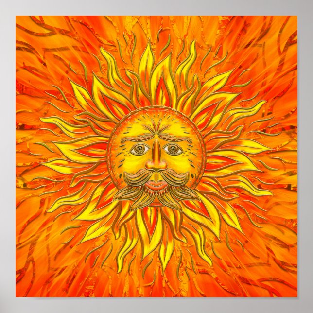 Belenus - the Sun God Poster (Front)