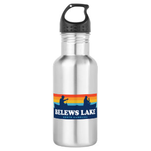 Belews Lake North Carolina Canoe 532 Ml Water Bottle