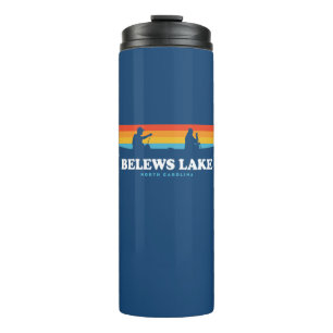 Belews Lake North Carolina Canoe Thermal Tumbler