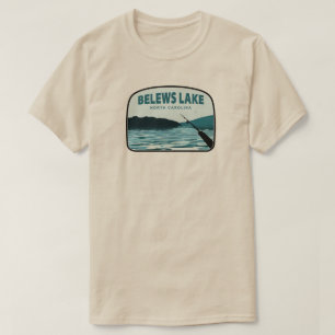 Belews Lake North Carolina Fishing Rod T-Shirt