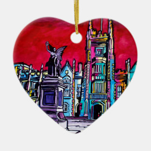 Belfast Alive - Queens University Ceramic Tree Decoration