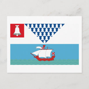 Belfast Flag Postcard