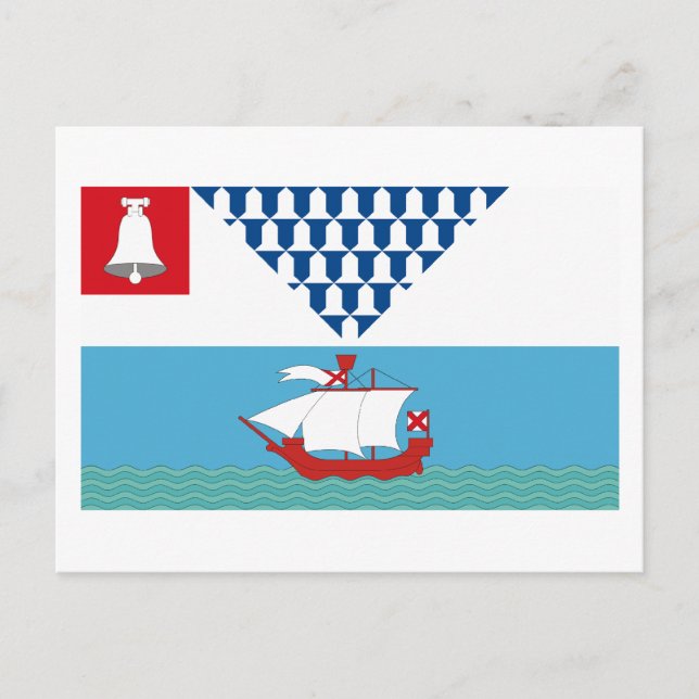 Belfast Flag Postcard (Front)