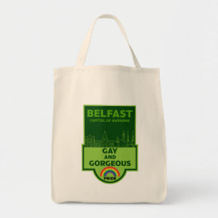 Belfast Gay Pride - Brighton Ireland LGBT - Tote Bag