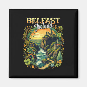 Belfast Ireland Vacation Trip Travel Irish Souveni Magnet