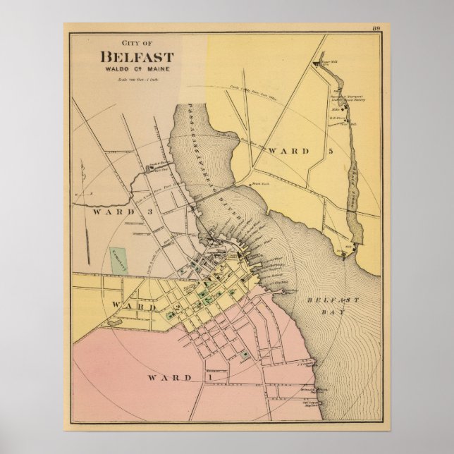 Belfast, Maine Poster (Front)