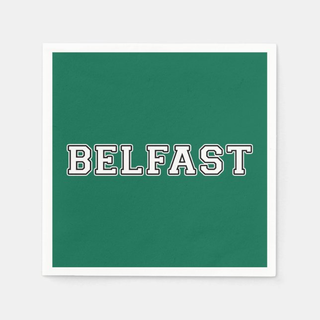 Belfast Napkin (Front)