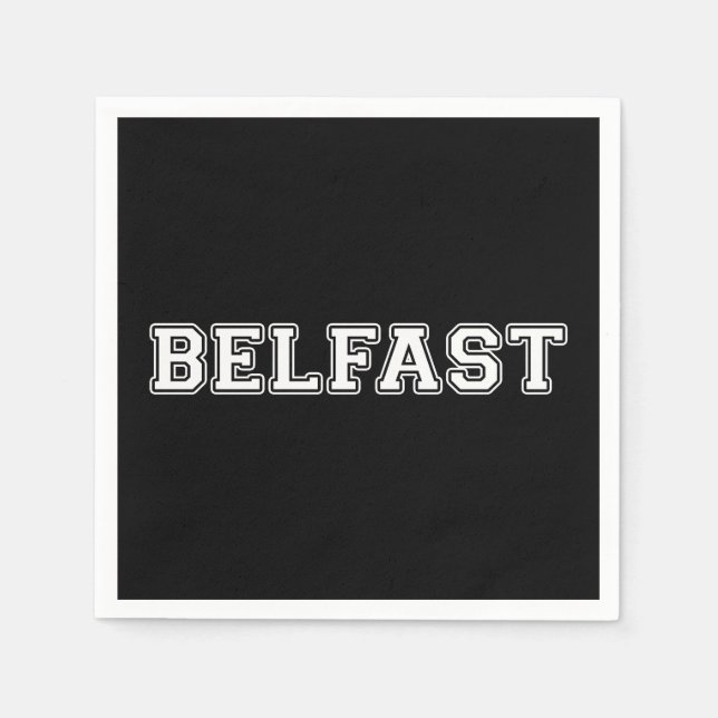 Belfast Napkin (Front)