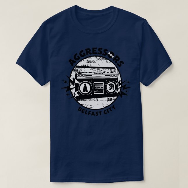 Belfast radio aggressors  T-Shirt (Design Front)