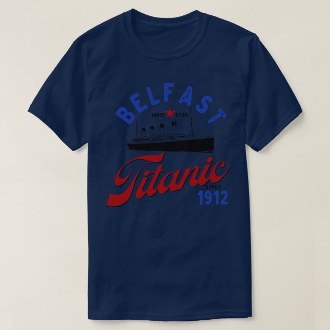 Belfast Titanic T-Shirt (Design Front)