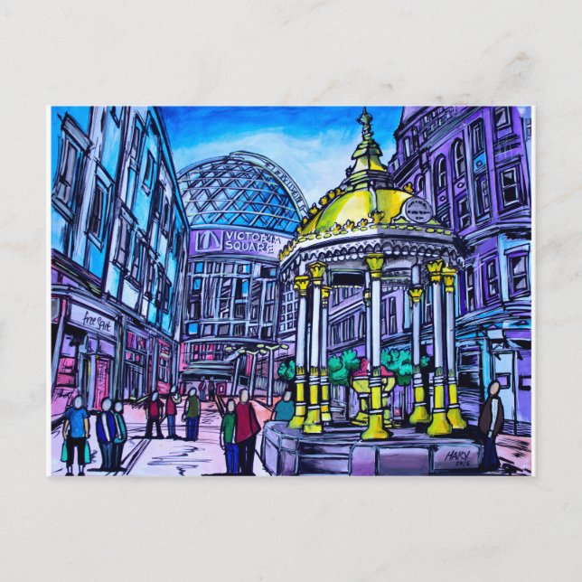 Belfast - Victoria Square Postcard (Front)