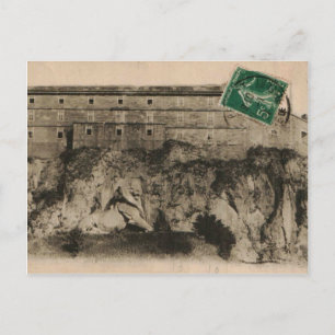 Belfort Chateau and Lion 1905 Replica Postcard
