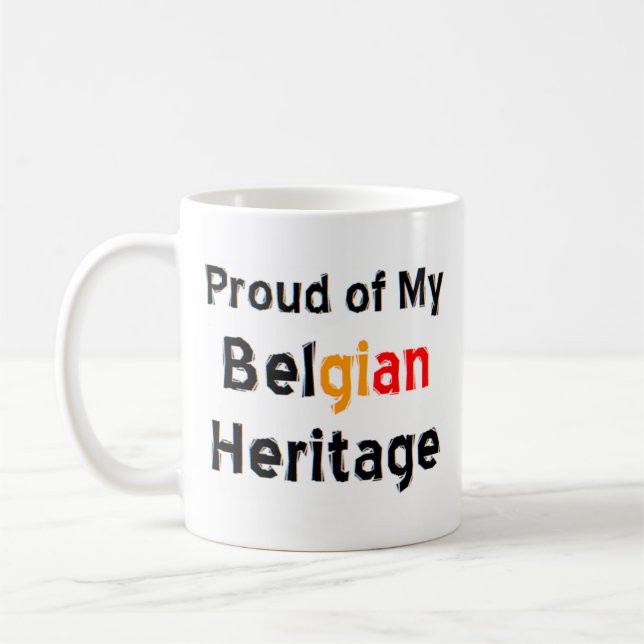belgan heritage coffee mug (Left)