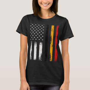 Belgian American Flag T Shirt Pride Belgium USA