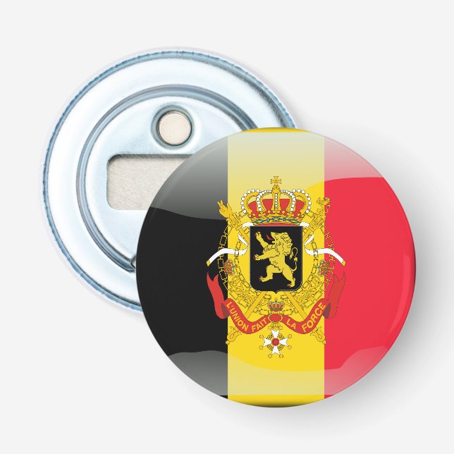 Belgian Coat of arms Bottle Opener (Front)
