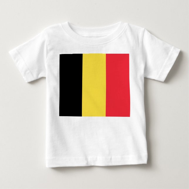 Belgian Flag Baby T-Shirt (Front)