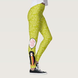 Belgian Flag Holiday Ms. Penguin Talking Leggings