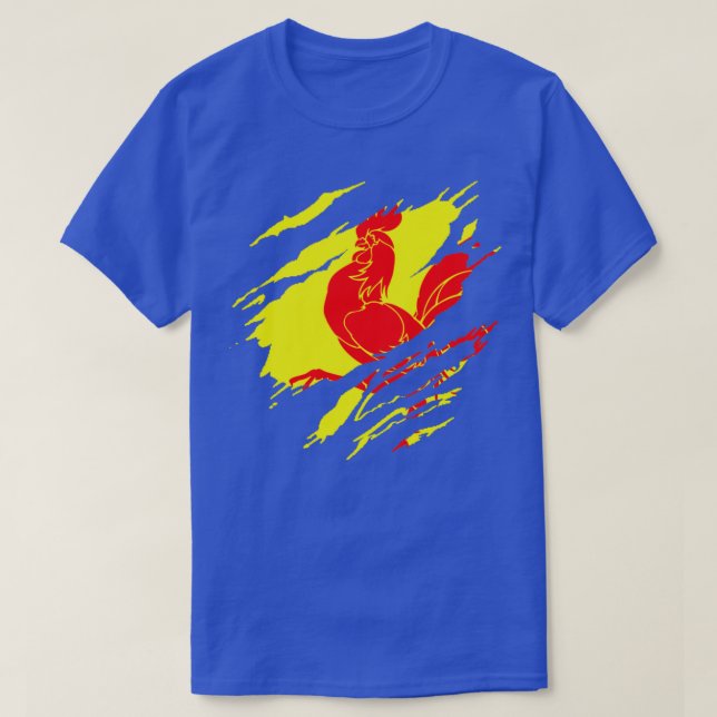 Belgian Flag of Wallonia T-Shirt (Design Front)