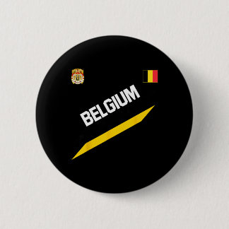 Belgian Football Soccer Ball Travel Jersey Allez L 6 Cm Round Badge