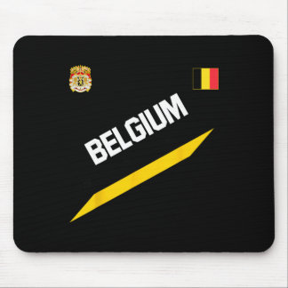 Belgian Football Soccer Ball Travel Jersey Allez L Mouse Mat