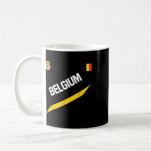 Belgian Footll Soccer Ll Travel Jersey Allez La Be Coffee Mug