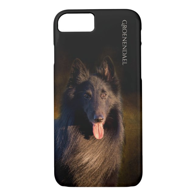 Belgian Groenendael Phone Case (Back)