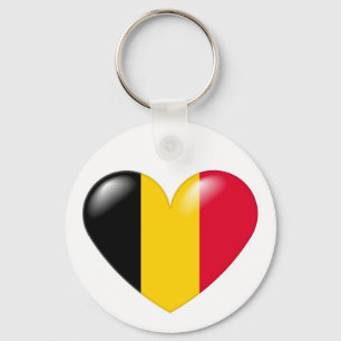 Belgian heart keychain - Coeur belge