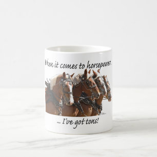 Belgian Horse Power Coffee Mug