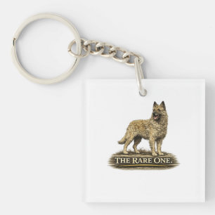 Belgian Laekenois – The Rare One Key Ring