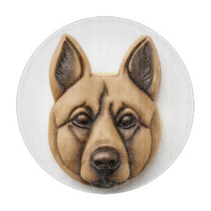 Belgian Malinoi Dog 3D Inspired Cutting Board