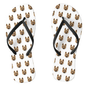 Belgian Malinoi Dog 3D Inspired Flip Flops