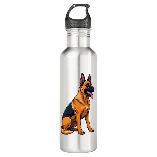 Belgian Malinois (1) 710 Ml Water Bottle (Front)