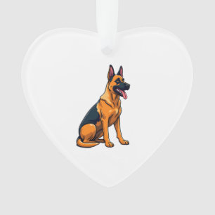 Belgian Malinois (1) Ornament