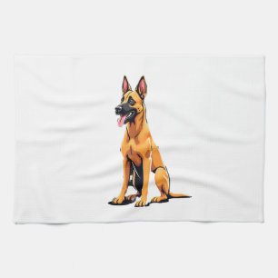 Belgian Malinois (3) Tea Towel