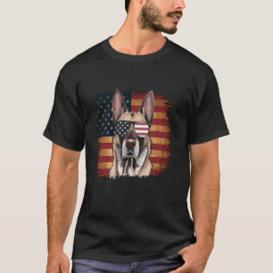 Belgian Malinois 4th Of July T-Shirt