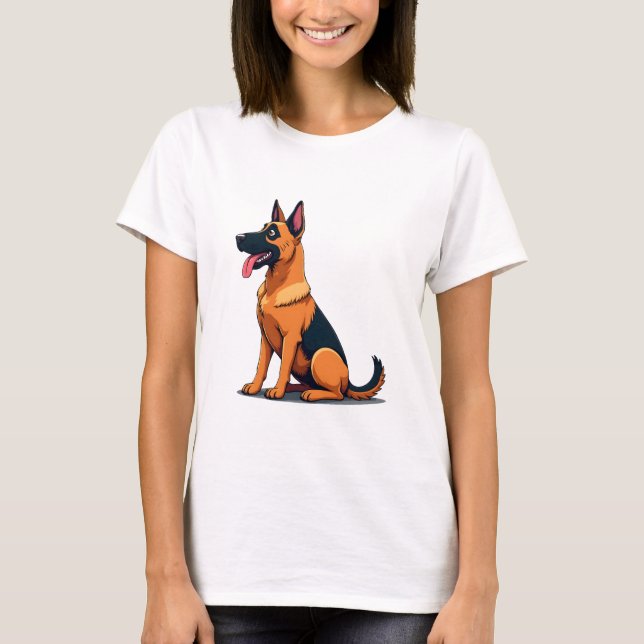 Belgian Malinois (6) T-Shirt (Front)