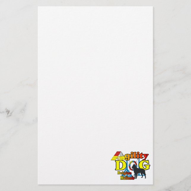 Belgian Malinois Agility (Front)