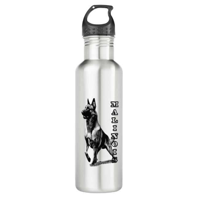 Belgian Malinois are the Best  710 Ml Water Bottle (Front)