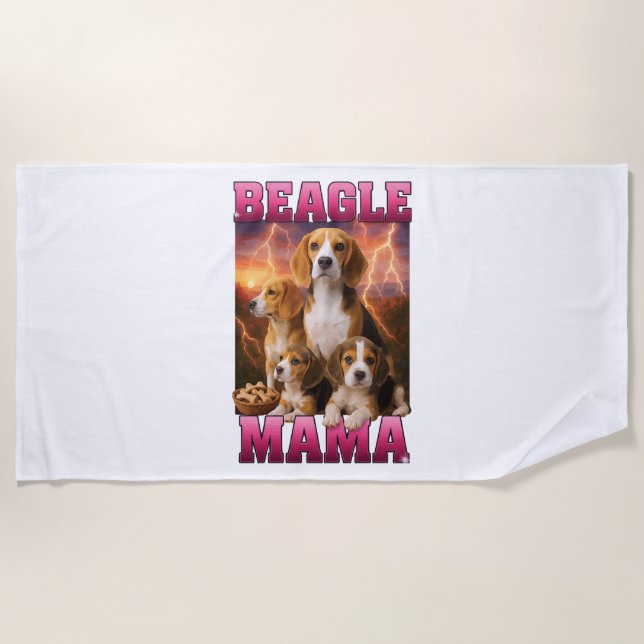 Belgian Malinois Beach Towel (Front)