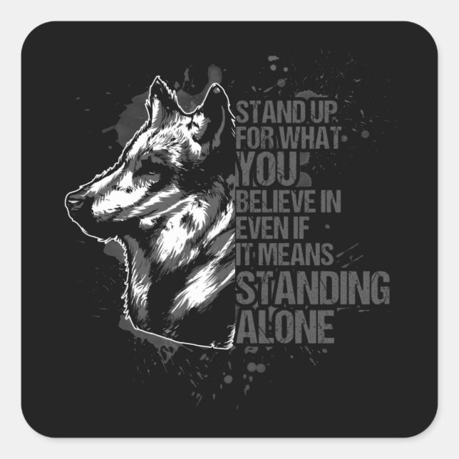 Belgian Malinois - Belgian Shepherd Dog Square Sticker (Front)