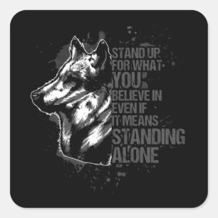 Belgian Malinois - Belgian Shepherd Dog Square Sticker