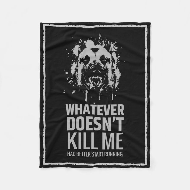 Belgian Malinois - Belgian shepherd -Mechelaar Fleece Blanket (Front)