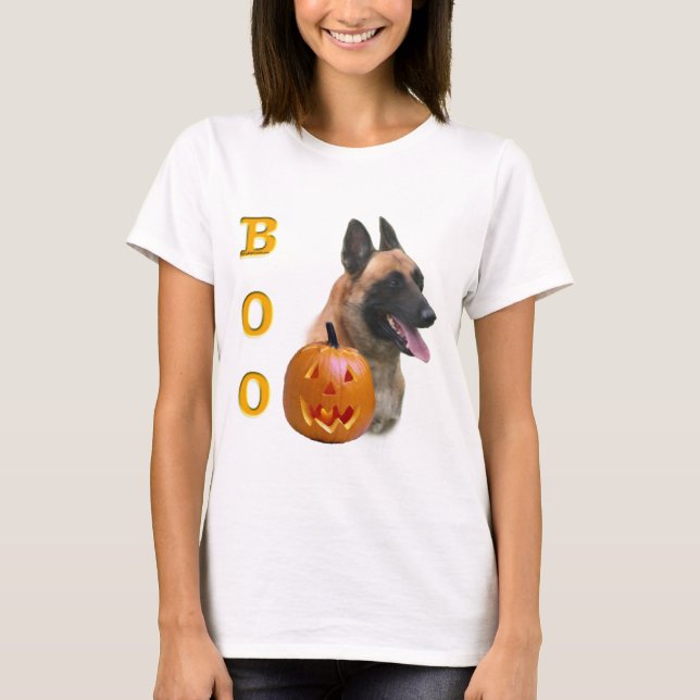 Belgian Malinois Boo T-Shirt (Front)