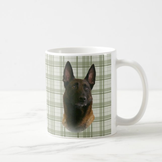 belgian malinois coffee mug (Right)