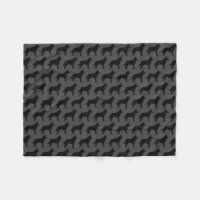 Belgian Malinois Dog Breed Silhouettes Pattern