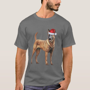 Belgian Malinois Dog Lover Funny Christmas T-Shirt