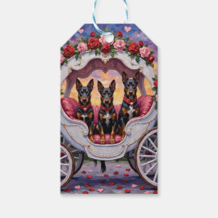 Belgian Malinois Dog Valentine's Day Gift Tags